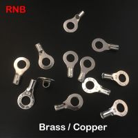 [HOT QAA,JXHKLWW 121] RNB2-3 RNB2-4 RNB2-5 Lug Non Insulated รอบวงกลม Naked O แหวนสายเย็นขั้วต่อ Crimp Terminal