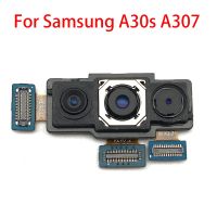 กล้องเฟล็กซ์หลังหลักของแท้เหมาะสำหรับ Samsung Galaxy A30S A307 A307F SM-A307F อะไหล่กล้องถ่ายรูปหลัง