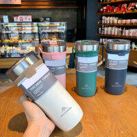 304 710ml สแตนเลสสตีลแก้วกาแฟแก้วเดินทาง Tumbler ถ้วยกระติกน้ำสูญญากาศขวดฟาง thermic ขวดของขวัญ