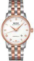 นาฬิกาข้อมือผู้ชาย MIDO Baroncelli II Automatic รุ่น M8600.9.N6.1 ขนาดตัวเรือน 38 มม.สีหน้าปัดสีขาว ตัวเรือน สาย และ กรอบ Stainless steel 2กษัตริย์