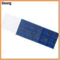 GEORG 10Pcs CCMT060204 UE6020 เครื่องตัดภายใน สีเหลืองทาเล็บ โลหะสำหรับตกแต่ง การเปิดแทรกคาร์ไบด์ มืออาชีพอย่างมืออาชีพ สามเหลี่ยมแอลอีดี แท่นยึดสว่าน เครื่องกลึงโลหะกลึง