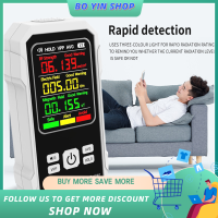 BO YIN Multifunctional เครื่องตรวจจับรังสีแม่เหล็กไฟฟ้า Electric Field Intensity Tester Mag-Netic-Field Intensity Test Meter อุปกรณ์ตรวจจับความแข็งแรง RF พร้อมฟังก์ชั่นปลุกเสียง