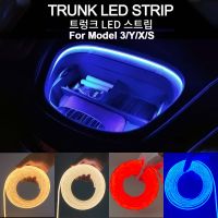 【CC】 Car Front Strip Ambient Lights for Tesla 3 Y S X 2018-2022 2021 2020 Atmosphere Lamp