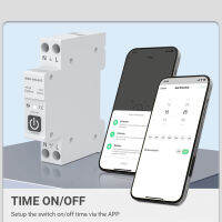 Smart Circuit Breaker 1P 63a ราง Din พร้อมวัดแสง Zigbee Tuya Home Automation Alexa Home รีโมทคอนล