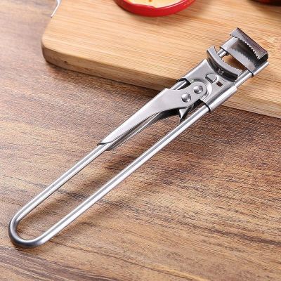Stainless Steel Can Opener Portable Adjustable Kitchen Tools Manual Jar Bottle Opener Multifunction Accessories dh2554