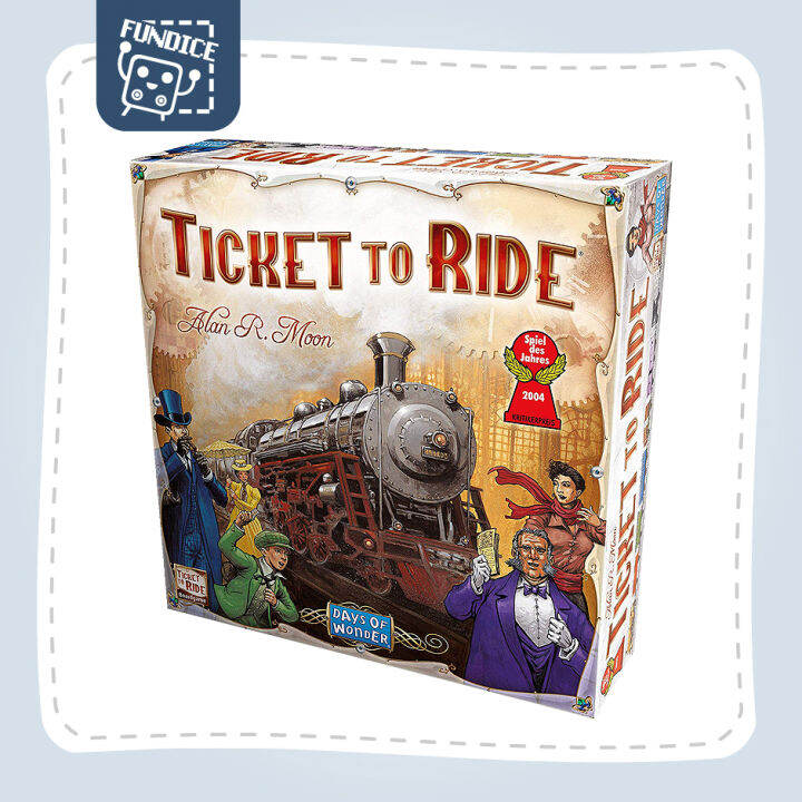Fun Dice Ticket to Ride Board Game Lazada.co.th