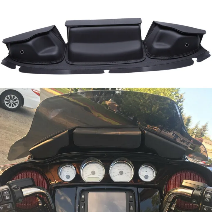 windshield-bag-three-pocket-batwing-fairing-pouch-for-2014-2022-touring-electra-glide-street-glide-tri-glide