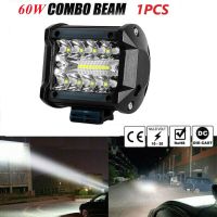 Car LED Worklight 60W Offroad Work Light 12V Auto Light Fog Lamp Off Road Combo LED Tractor Spotlight For Tractor ATV UTV SUV Bulbs  LEDs  HIDs