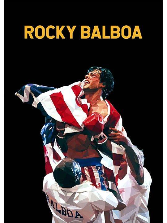 ultra-คุณภาพสูงภาพยนตร์คลาสสิก-rocky-balboa-มวยเพาะกายโปสเตอร์ภาพวาดผ้าใบสร้างแรงบันดาลใจ-wall-art-สำหรับห้องนั่งเล่นตกแต่งบ้าน-cuadros