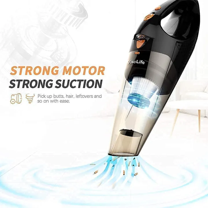 VacLife Handheld Vacuum, Car Vacuum Cleaner Cordless, Orange (VL189