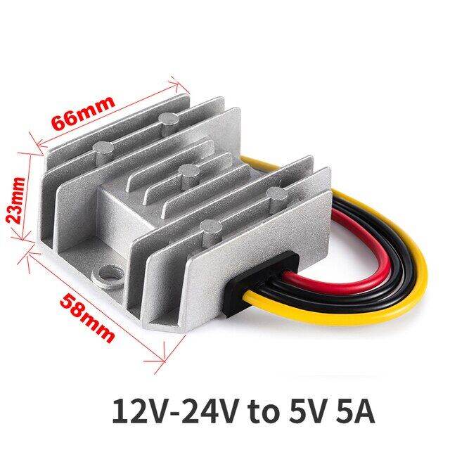 12 Volt To 5 Volt 50w Buck Power Supply 12v 24v To 5v 6v 10a Dc Dc Converter Step Down Regulator 4727