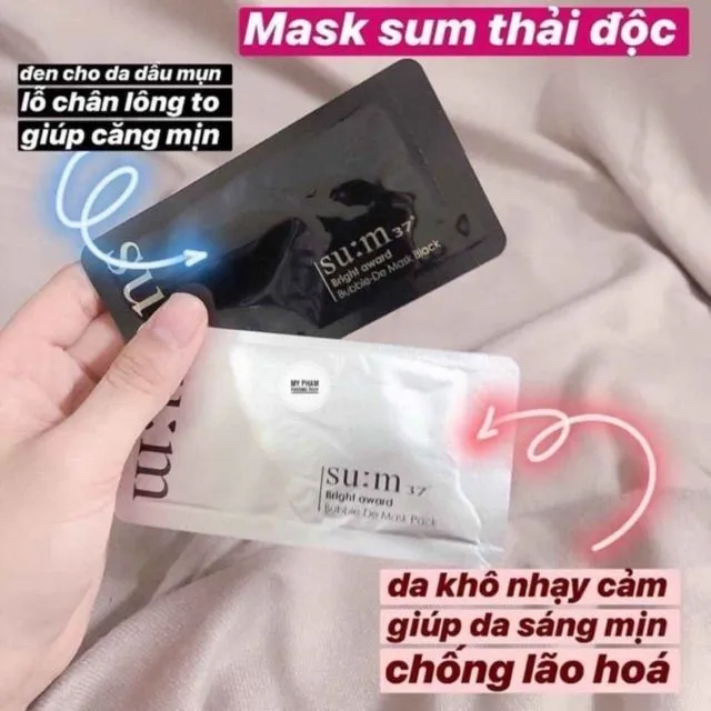 Mặt Nạ Thải Độc Sum Hàn Quốc- Mask Sủi Bọt Hút chì NTRL | Lazada.vn