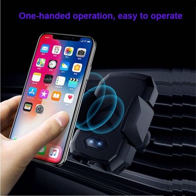 Car Mount Qi Wireless Charger For iPhone XS Max X XR 8 Fast Wireless Charging Car Phone Holder For Samsung Note 9 S9 S8 Car Chargers