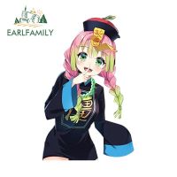 EARLFAMILY สติกเกอร์ติดรถลายการ์ตูนการ์ตูนฆ่าปีศาจ13ซม.,สติกเกอร์ติดรถยนต์แสนสนุกสติกเกอร์ติดรถยนต์ลายสุดโดดเด่นไม่ซ้ำใครภาพกราฟิกที่สร้างสรรค์