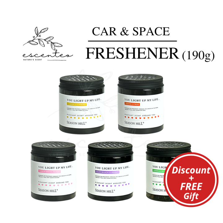 escenteo Car Perfume Long Lasting Air Freshener Wardrobe Cupboard