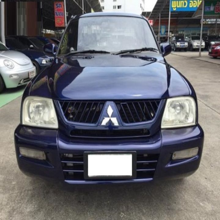 สุดคุ้ม-โปรโมชั่น-หน้ากระจัง-mitsubishi-strada-สตราด้า-สีดำ-ปี2004-2005-งานไม่ทำสี-ราคาคุ้มค่า-กันชน-หน้า-กันชน-หลัง-กันชน-หน้า-ออฟ-โร-ด-กันชน-หลัง-วี-โก้