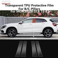 For MERCEDES GLA 15-19 X156 B/C-Pillars Transparent TPU Protective Film Anti-Scratch Repair Film Accessories Refit