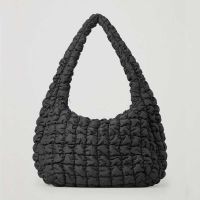 ♔ COS Ms. Lightweight Quilted One-shoulder Cloud Bag 22 Early Autumn New Style Folded Dumpling Messenger Underarm Down Bag