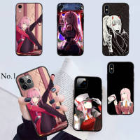 48FFA DARLING in the FRANXX Zero Two อ่อนนุ่ม High Quality ซิลิโคน TPU Phone เคสโทรศัพท์ ปก หรับ iPhone 7 8 11 12 13 14 Pro XS Max SE X XR Plus SE