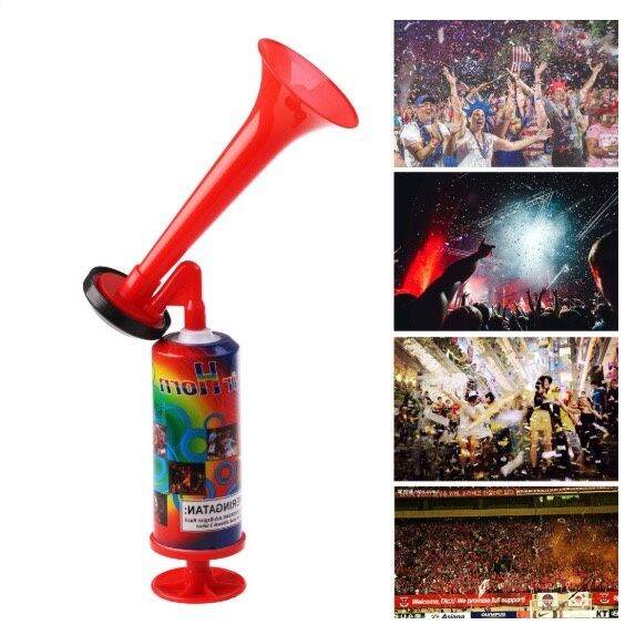 Handheld Plastic Air Horn Air Pump Loud Children's Musical Toys