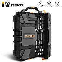 DEKO 192 Pcs Professional รถซ่อมชุดเครื่องมือ Auto Ratchet Spanner ไขควงซ็อกเก็ต Mechanics ชุดเครื่องมือ W/ Blow-Molding Box