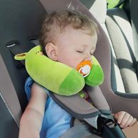 Baby Pillow Cartoon Cute U-Shaped Kid Headrest Animal Shape Head Protector For Safety Chair Cushion Baby Travel Cervical Pillow