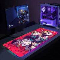 ขายดีที่สุด bnfg330 - / Tapis De Souris My Hero Academia RGB Gamer แผ่นรองเม้าส์ XL ขนาดใหญ่ PC Gaming Accessiores Mousepad Mause Pad พร้อม Backlit Led Mausepad