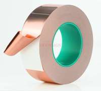 Double conductive copper foil tape pure copper double-sided conductive copper foil paper conductive cloth