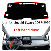 Taijs มือซ้ายไดรฟ์ป้องกันรังสียูวีแผงควบคุมรถปก DashMat สำหรับ Suzuki Swace 2019 2020 2021 2022หลีกเลี่ยงแสงที่มีคุณภาพดี