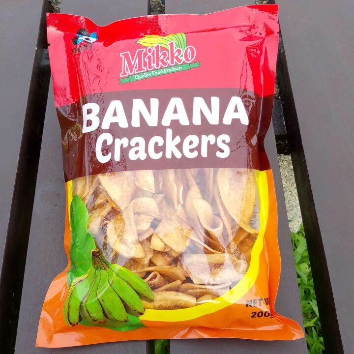 Mikko Banana Chips Crackers Crisps Delicious Healthy Pasalubong Best