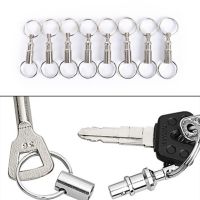 3/5pcs Convenient Detachable Removable Pull Apart Quick Release Keychain Key Rings Snap Lock Holder High Quality HOT Key Chains