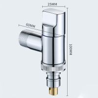 Universal Mini Faucet for Washing Machine 1/2 3/4 Anti falling Water Faucet Automatic Water Stop Valve Balcony Faucet