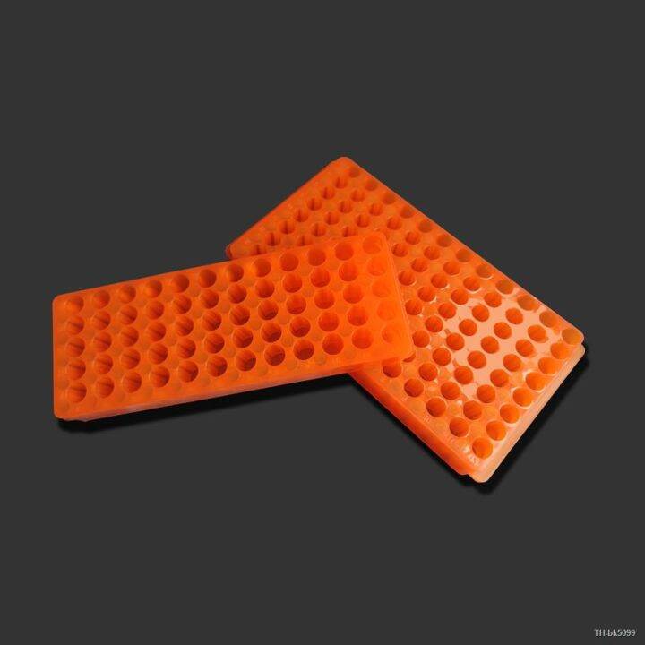 ♨♕۞ 2 Side 60 Holes Plastic Centrifuge Tube Rack Laboratory Test Tubes