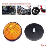 2X Universal Motorcycle ATV Scooter Dirt Bikes Bicycle Circular Reflector Safety Reflector Motorcycles Essories