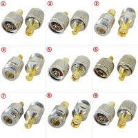 1Pcs N To SMA RPSMA Male Plug Female Jack Connector RPSMA To N Type Male Female N To PRSMA Coax Fast Delivery Brass High Quality