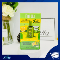 MILLE มิลเล่ เนเชอรัล กรีน 3+ เซรั่ม 6 กรัม.Mille Natural Green 3+ Serum 6 g. 1กล่องมี6ซอง