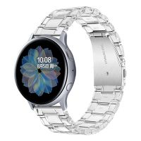 [SOSO 3C accessories] 20 22มม. สายรัดข้อมือโปร่งใสสำหรับ Samsung Galaxy Watch 4 3สายนาฬิกาคลาสสิก42มม. 46มม. Active 2 40/44มม. 45/41มม. สร้อยข้อมือ