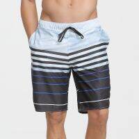 [COD] Beach mens quick-drying seaside vacation loose five-point surfing swimming trunks big summer foreign trade