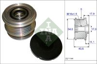 มู่เล่ไดร์ชาร์จ VOLVO C30 S80 2006- S40 V50 2010-2012 S60 V60 2010-2018 V70 2005- V70 XC60 XC70 XC90 2007-2016 INA