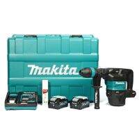 MAKITA / มากีต้า เครื่องสกัดไร้สาย 40 โวลต์ แกน SDS-MAX รุ่น HM001GM202 แรงกระแทก 9.4 จูล อัตรากระแทก 0-2,650 IPM พร้อมชุดแบต 4.0Ah (M011-HM001GM202)