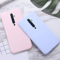 {MOUDU}สีลูกกวาดสำหรับ OPPO RENO เคส2z กันกระแทกซิลิโคนอ่อนนุ่ม TPU ปกคลุมสำหรับ OPPO Reno 2Z กรณีโทรศัพท์ Oppo Reno2 Z F Reno2z F Undas