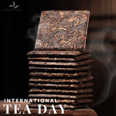 [พร้อมส่ง!] Tea ชา ชาอัดแผ่น ชาผูเออร์ยูนนาน ชาออแกนิค (1แผ่น/10กรัม) ชาจีนออริจินัล100% หอมกลุ่นชาจีนโบราณ เข้มถึงใจ