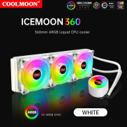 Tản Nhiệt Nước All in One Coolmoon ICEMOON 360 Màu Trắng