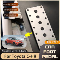 Car Foot Pedal Cover For Toyota C-HR CHR C HR 2018 2019 2020 2021 2022 2023 Restfoot Non-slip No Drilling Pedal Automotive Pads Pedals  Pedal Accessor