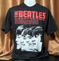 เสื้อยืดคอกลม ลาย BEATLES