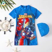 Tootplay 2 Chiếc Áo Tắm Chống Nắng Cho Bé Trai Trang Phục Bơi Hreo In Hình