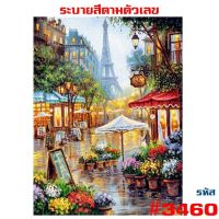 สินค้าสุดฮอต? รูปวาด ขึงเฟรมไม้ HOME DIY สินค้าอยู่ไทยพร้อมส่ง ภาพวาดสีน้ำมัน ภาพระบายสีตามตัวเลข ขนาด40X50CM ขึงเฟรมไม้!!