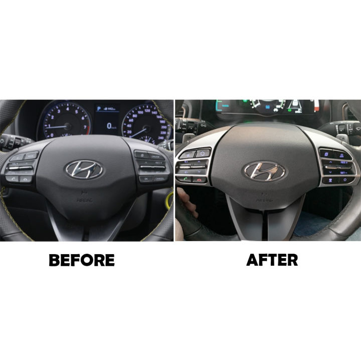 chrome-styling-car-steering-wheel-trim-cover-button-bezel-garnish-for-hyundai-kona-ioniq-i30-2018-2019-accessories