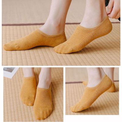 1 Pair Soft Cotton Ankle Socks Women Summer Breathable Casual Boat Socks Comfortable Solid Colo Sports socks