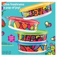 Tupperware ถ้วยแบ่งใหญ่มีลาย 700 มล. (4)